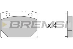 BREMSI BP2065 - PASTILLAS DE FRENO LADA