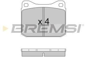 BREMSI BP2097 - PASTILLAS DE FRENO MERCEDES-BENZ