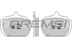 BREMSI BP2102 - PASTILLAS DE FRENO FORD, RELIANT, MG, TRIUMPH