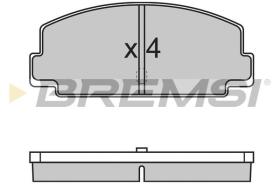 BREMSI BP2137 - PASTILLAS DE FRENO SUBARU