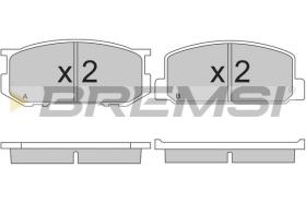 BREMSI BP2165 - PASTILLAS DE FRENO TOYOTA