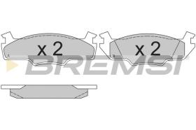 BREMSI BP2166 - PASTILLAS DE FRENO VW