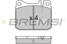 BREMSI BP2172 - PASTILLAS DE FRENO MERCEDES-BENZ