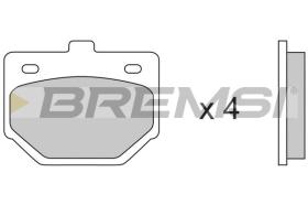 BREMSI BP2174 - PASTILLAS DE FRENO DAIHATSU