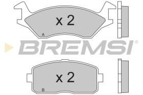 BREMSI BP2189 - PASTILLAS DE FRENO TOYOTA