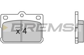 BREMSI BP2198 - PASTILLAS DE FRENO TOYOTA, MAZDA, HYUNDAI, HONDA