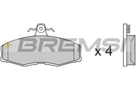 BREMSI BP2208 - PASTILLAS DE FRENO FORD, NISSAN, ASTON MARTIN