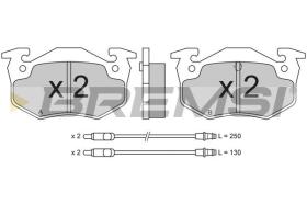 BREMSI BP2216 - PASTILLAS DE FRENO CITROEN, ALPINE