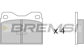 BREMSI BP2219 - PASTILLAS DE FRENO BMW, VW, AUDI, TALBOT, FERRARI