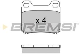 BREMSI BP2227 - PASTILLAS DE FRENO MERCEDES-BENZ