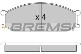 BREMSI BP2233 - JGO.PAST.FRENO MITSUBISHI L300