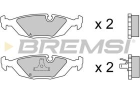 BREMSI BP2236 - PASTILLAS DE FRENO BMW, ALPINA