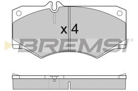 BREMSI BP2238 - PASTILLAS DE FRENO MERCEDES-BENZ, VW, PUCH