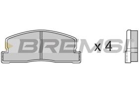 BREMSI BP2247 - PASTILLAS DE FRENO HONDA