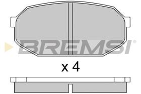 BREMSI BP2249 - PASTILLAS DE FRENO MITSUBISHI