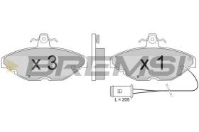 BREMSI BP2258 - PASTILLAS DE FRENO ROVER, RELIANT, MG, AUSTIN