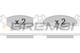 BREMSI BP2260 - PASTILLAS DE FRENO VW, SEAT