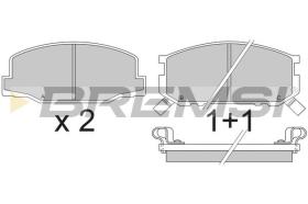 BREMSI BP2272 - PASTILLAS DE FRENO TOYOTA, LOTUS