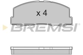 BREMSI BP2299 - PASTILLAS DE FRENO MITSUBISHI