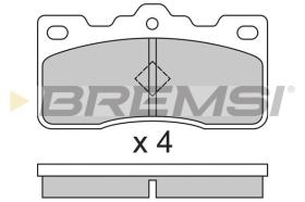 BREMSI BP2306 - PASTILLAS DE FRENO TOYOTA