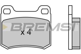 BREMSI BP2314 - PASTILLAS DE FRENO MERCEDES-BENZ