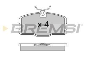 BREMSI BP2317 - PASTILLAS DE FRENO MERCEDES-BENZ