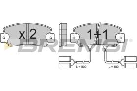 BREMSI BP2336 - PASTILLAS DE FRENO ALFA ROMEO