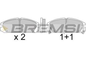 BREMSI BP2349 - PASTILLAS DE FRENO HONDA, ACURA