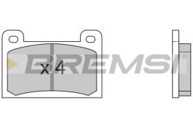 BREMSI BP2354 - JGO.PAST.FRENO SKODA RAPID SKODA 130 WARTB 353