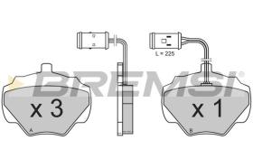 BREMSI BP2361 - PASTILLAS DE FRENO LAND ROVER, CARBODIES