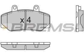 BREMSI BP2386 - PASTILLAS DE FRENO VOLVO, UMM