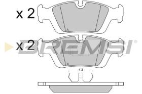 BREMSI BP2432 - PASTILLAS DE FRENO BMW, WIESMANN