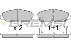 BREMSI BP2482 - PASTILLAS DE FRENO ROVER, HONDA