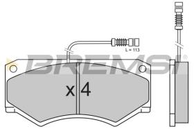 BREMSI BP2486 - PASTILLAS DE FRENO MERCEDES-BENZ