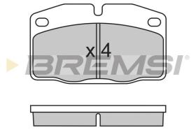 BREMSI BP2487 - PASTILLAS DE FRENO OPEL, TOYOTA, LOTUS