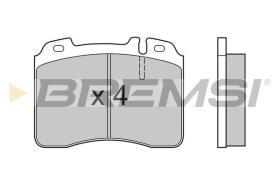 BREMSI BP2506 - PASTILLAS DE FRENO MERCEDES-BENZ