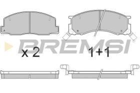 BREMSI BP2539 - PASTILLAS DE FRENO TOYOTA