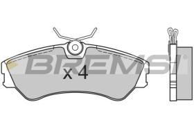 BREMSI BP2541 - PASTILLAS DE FRENO VW