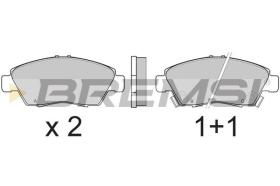 BREMSI BP2546 - PASTILLAS DE FRENO HONDA