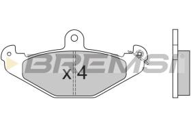 BREMSI BP2553 - PASTILLAS DE FRENO RENAULT, LOTUS, CHRYSLER