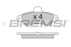 BREMSI BP2562 - PASTILLAS DE FRENO FORD