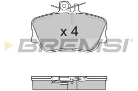 BREMSI BP2586 - PASTILLAS DE FRENO MERCEDES-BENZ