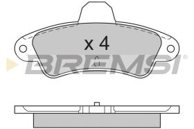 BREMSI BP2593 - PASTILLAS DE FRENO FORD