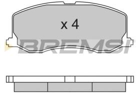 BREMSI BP2596 - PASTILLAS DE FRENO SUZUKI