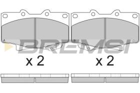 BREMSI BP2623 - PASTILLAS DE FRENO TOYOTA, VW