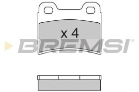 BREMSI BP2630 - PASTILLAS DE FRENO FORD, KIA