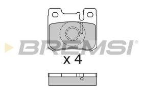 BREMSI BP2631 - PASTILLAS DE FRENO MERCEDES-BENZ