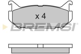 BREMSI BP2632 - PASTILLAS DE FRENO MAZDA, FORD USA