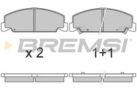 BREMSI BP2634 - PASTILLAS DE FRENO HONDA