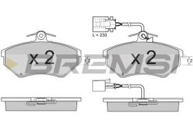 BREMSI BP2638 - PASTILLAS DE FRENO VW